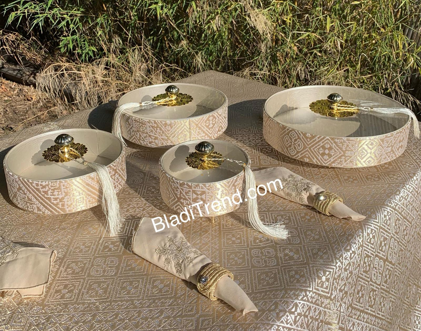 Plateau marocain en Brocard Doré