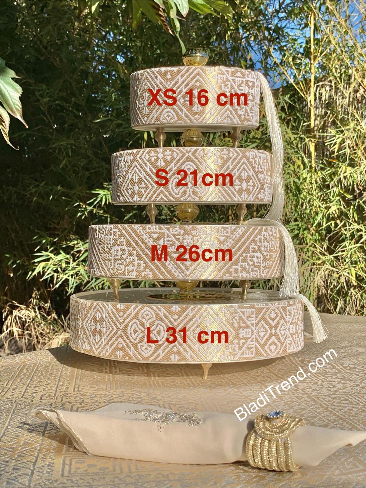 Plateau marocain en Brocard Doré