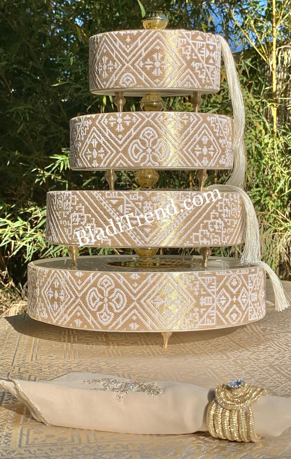 Plateau marocain en Brocard Doré